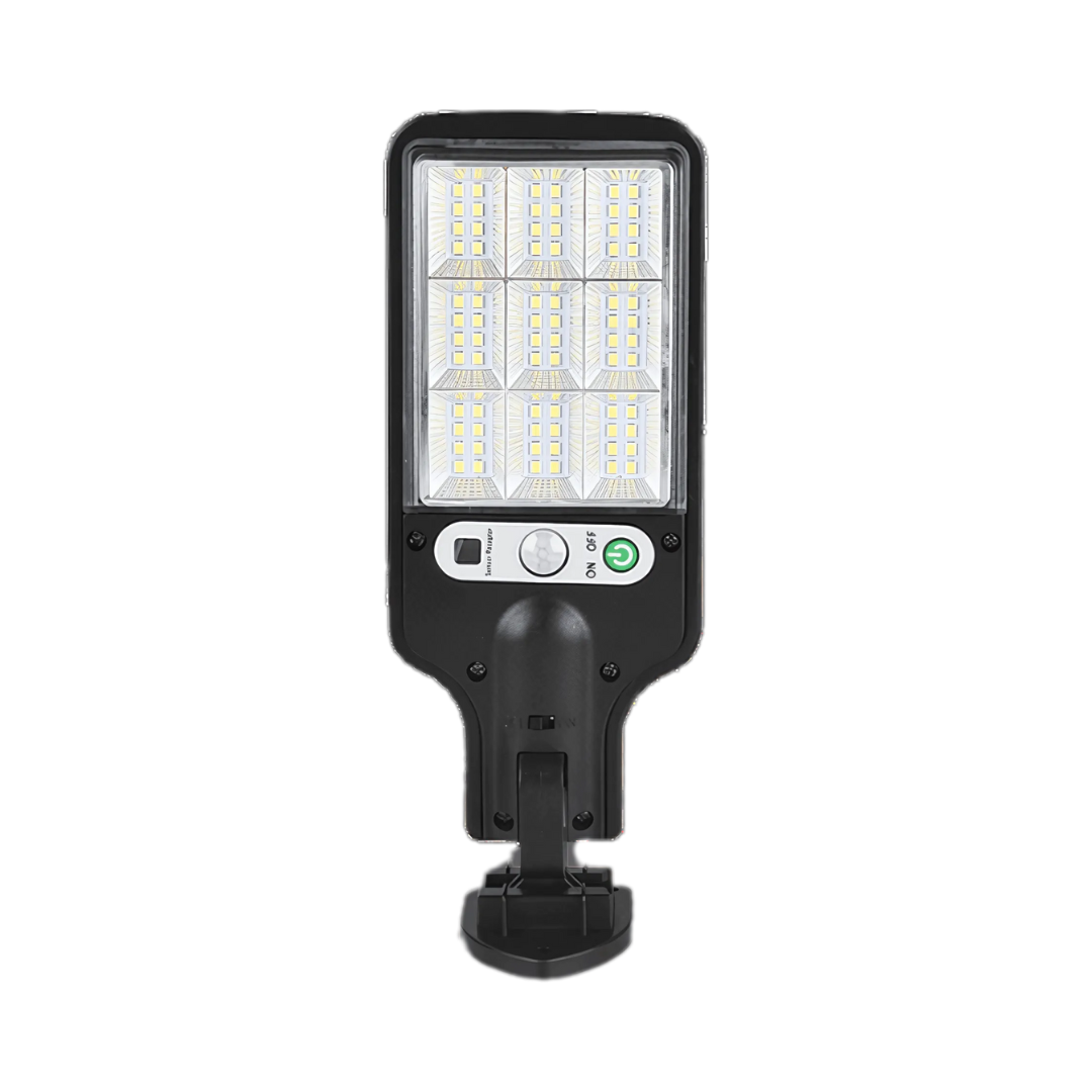 Waterproof Solar LED Security Light with Remote Control Wide Angle Outdoor Wall Light