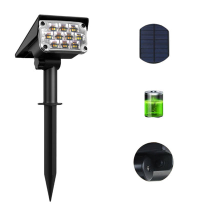 Waterproof Solar LED Spotlights for Garden Pathway Outdoor Landscape Lighting