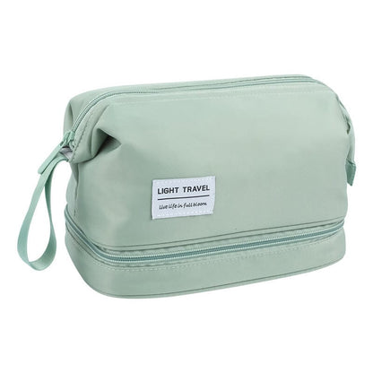 Waterproof Travel Toiletry Bag Large Capacity Cosmetic Organizer with Adjustable Strap
