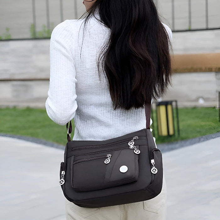 Waterproof Women Crossbody Bag Large Capacity Shoulder Bag with Adjustable Strap for Travel and Daily Use