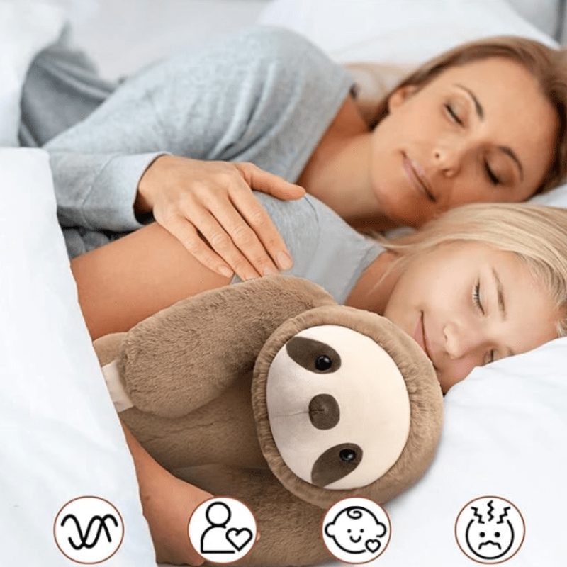 Weighted Sloth Plush Comfort Companion Reduces Stress and Promotes Deep Relaxation