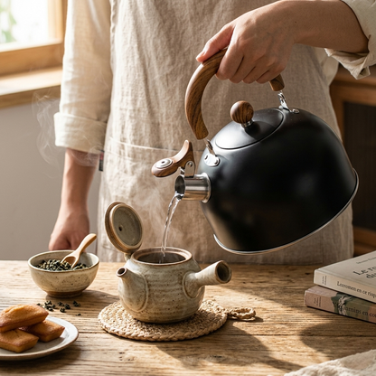 Whistling Stainless Steel Stovetop Tea Kettle