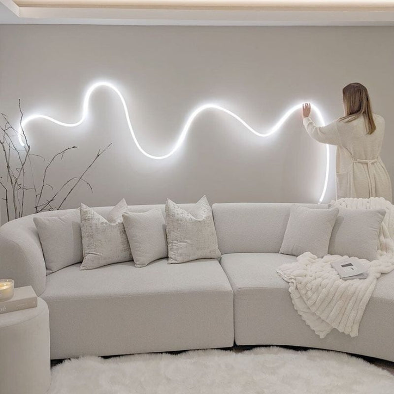 WiFi Smart LED Light Strip App Controlled RGB Ambient Lighting for Bedroom Living Room Decor