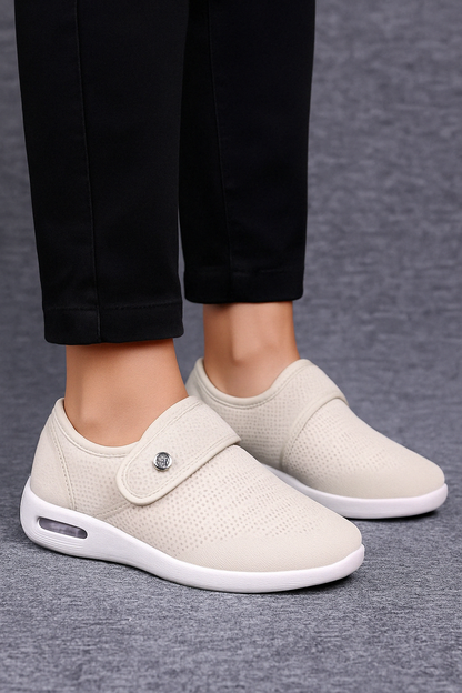 Wide Fit Comfort Shoes Soft Support Easy Wear Design