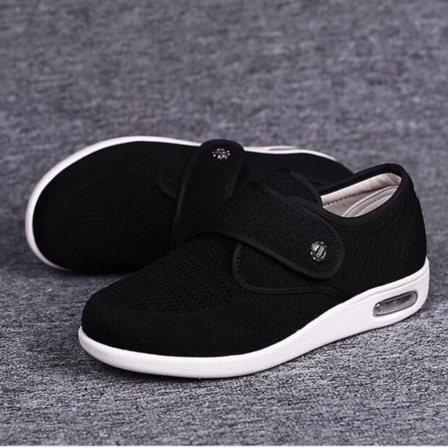 Wide Fit Comfort Shoes Soft Support Easy Wear Design
