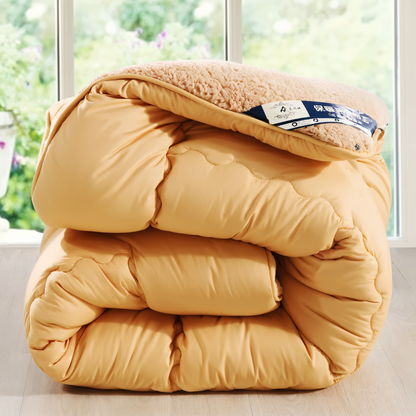 Winter Duvet Cover Thick Soft Fleece Warm Bedding