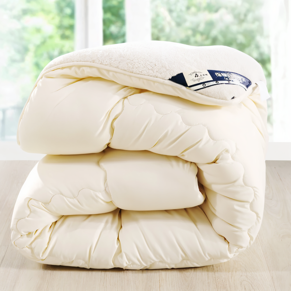 Winter Duvet Cover Thick Soft Fleece Warm Bedding