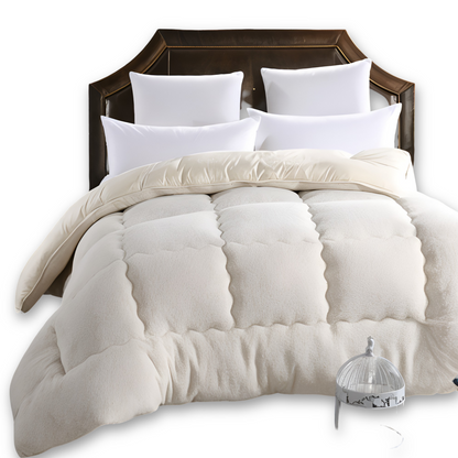 Winter Duvet Cover Thick Soft Fleece Warm Bedding