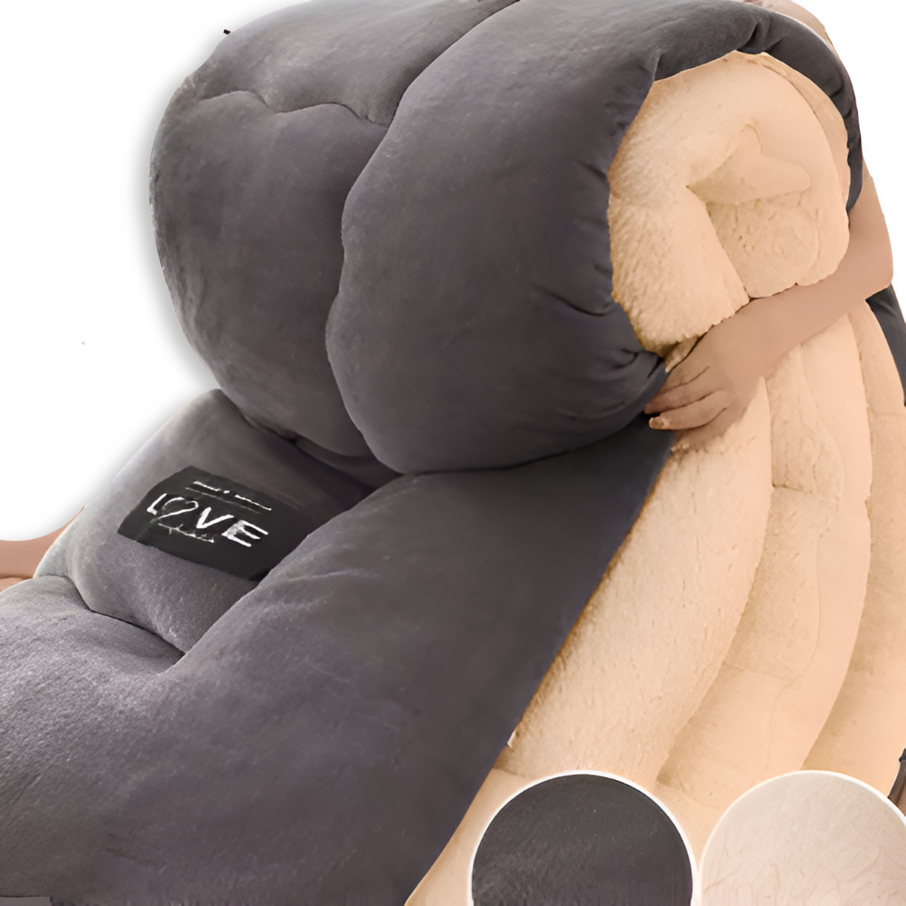 Winter Duvet Cover Thick Soft Fleece Warm Bedding