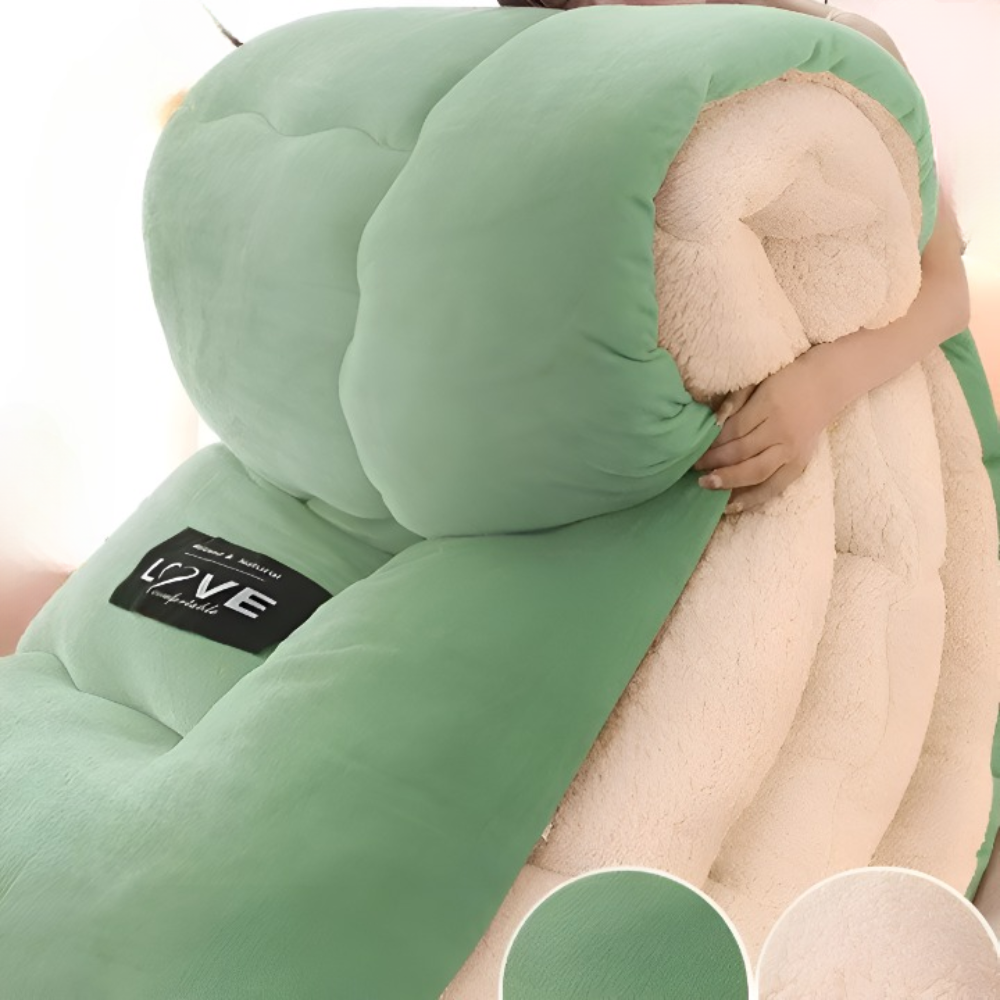 Winter Duvet Cover Thick Soft Fleece Warm Bedding