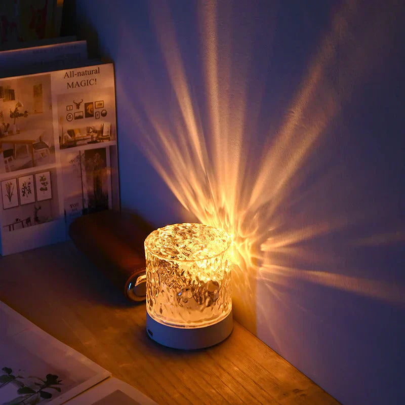 Wireless Ambient Table Lamp Remote Control RGB Mood Light USB Powered