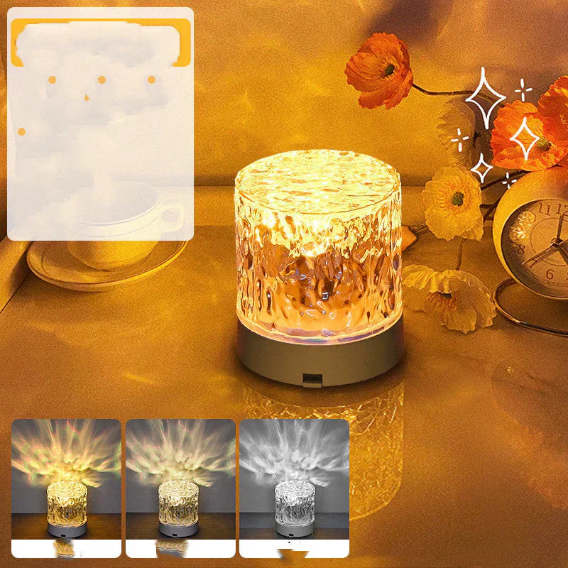 Wireless Ambient Table Lamp Remote Control RGB Mood Light USB Powered