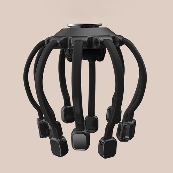 Wireless Audio Head Massager with Vibration Modes Full Scalp Coverage