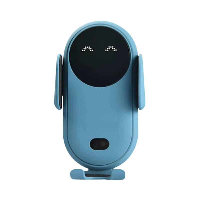 Wireless Car Charger with Automatic Phone Clamp Smart Fast Charging Mount