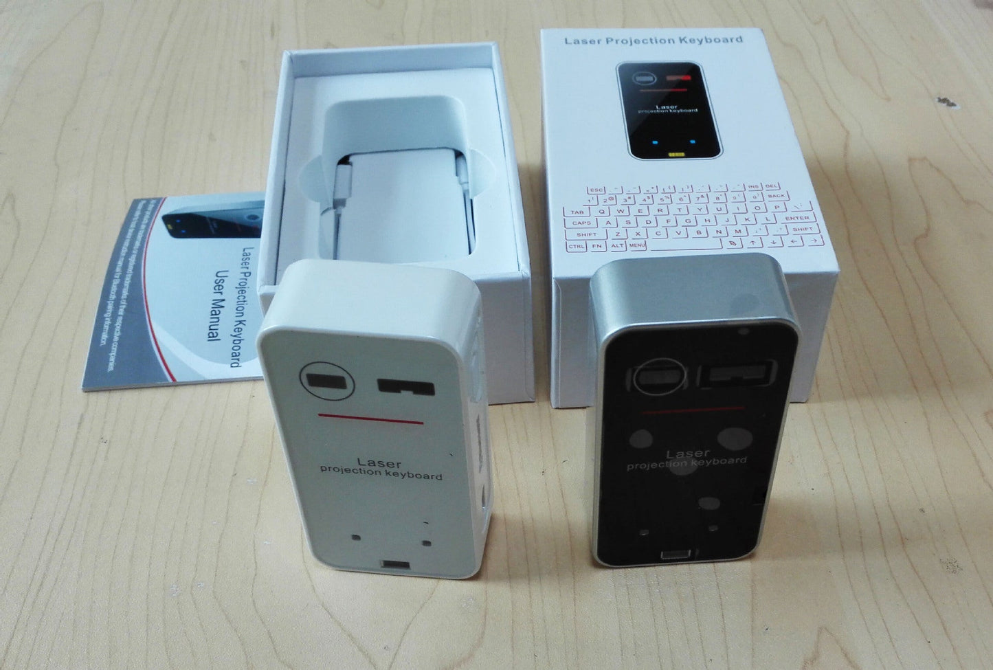 Wireless Laser Projection Keyboard – Compact Virtual Keyboard with Advanced Bluetooth Technology