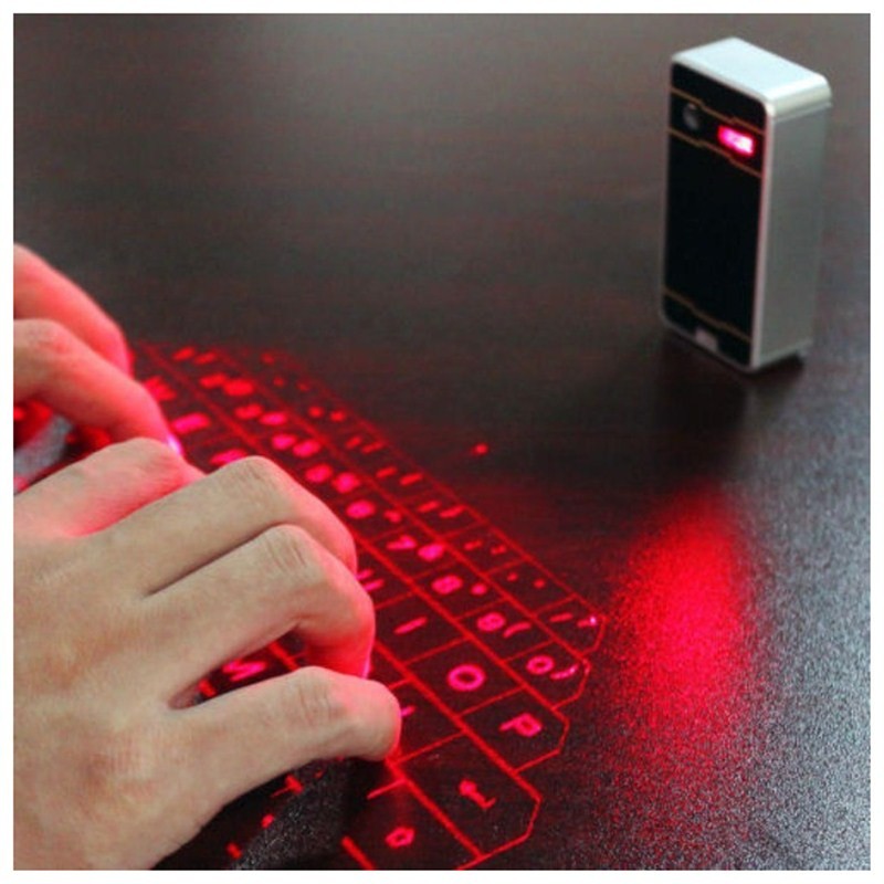 Wireless Laser Projection Keyboard – Compact Virtual Keyboard with Advanced Bluetooth Technology