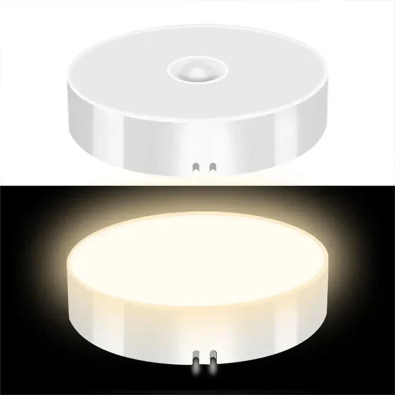 Wireless Motion Sensor Night Light LED Magnetic Rechargeable