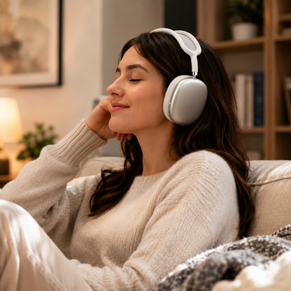 Wireless Over Ear Bluetooth Headphones With Noise Reduction