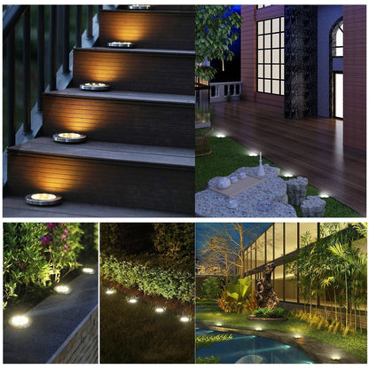 Wireless Solar LED Garden Lights Outdoor Waterproof Automatic Lighting
