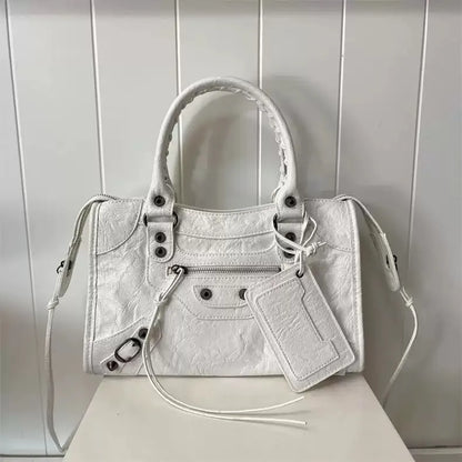 Women Large Capacity Luxury Handbag Adjustable Strap Elegant Shoulder Crossbody Bag