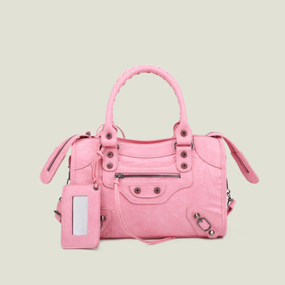 Women Large Capacity Luxury Handbag Adjustable Strap Elegant Shoulder Crossbody Bag