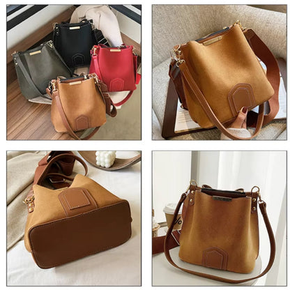Women Lightweight Handbag Adjustable Shoulder Strap Elegant Everyday Purse