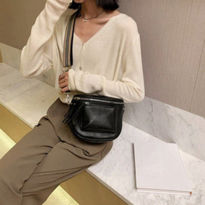 Women’s Crossbody Bag Large Capacity Multi Pocket Shoulder Bag with Adjustable Strap