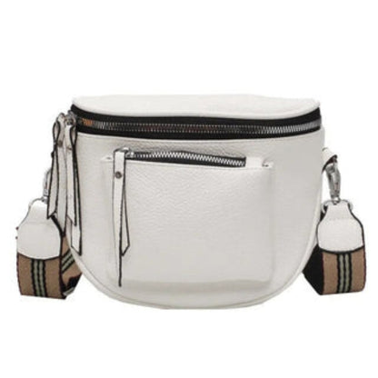 Women’s Crossbody Bag Large Capacity Multi Pocket Shoulder Bag with Adjustable Strap