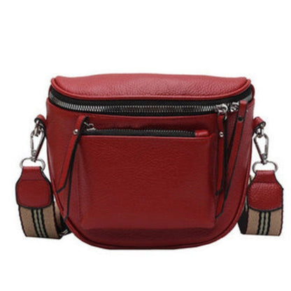 Women’s Crossbody Bag Large Capacity Multi Pocket Shoulder Bag with Adjustable Strap