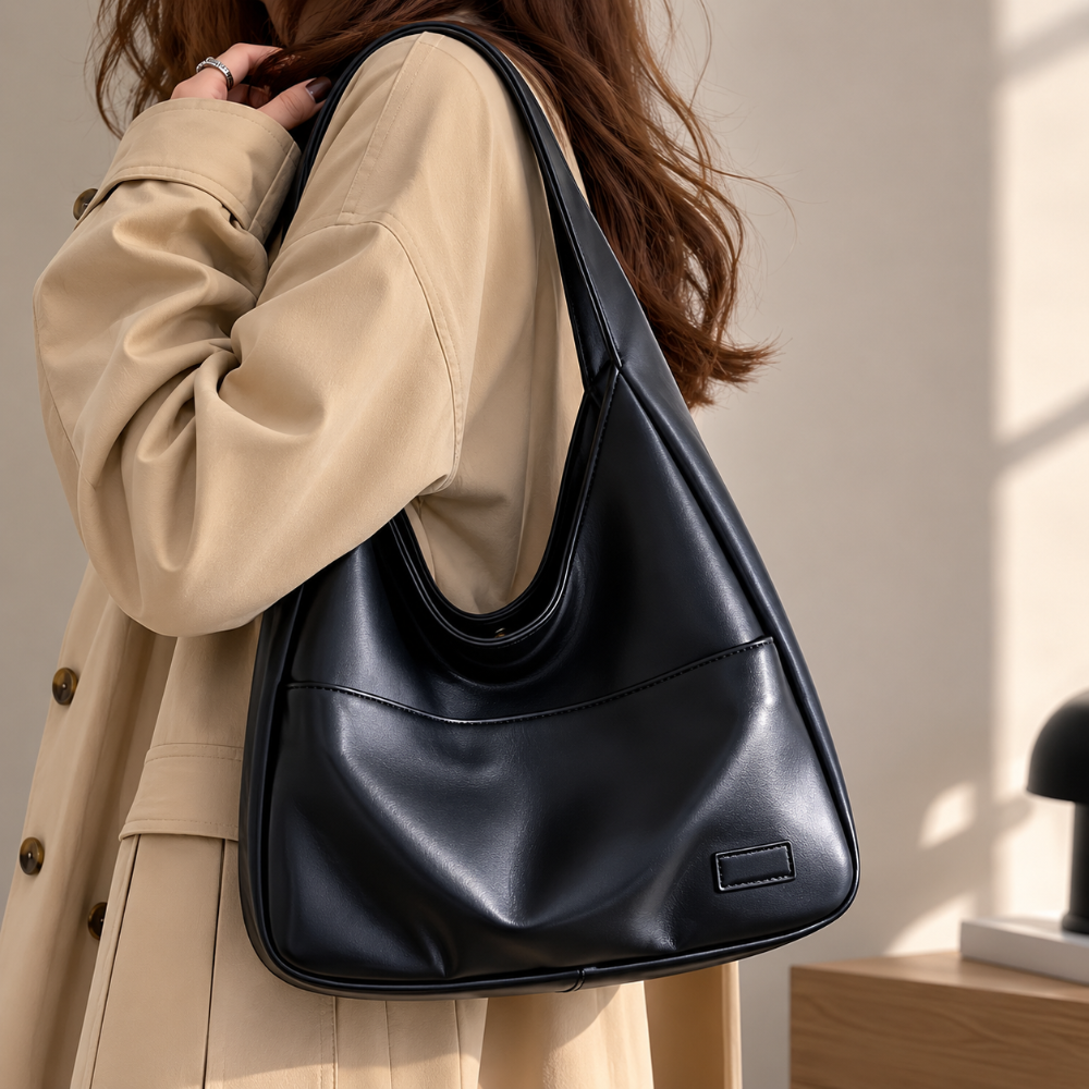 Women's Everyday Shoulder Bag with Spacious Casual Design