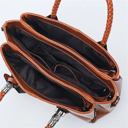 Women’s Fashion Handbag Large Capacity Shoulder Bag with Adjustable Strap