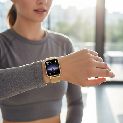 Fitness-smartur til kvinder med touchscreen og aktivitetsmåling