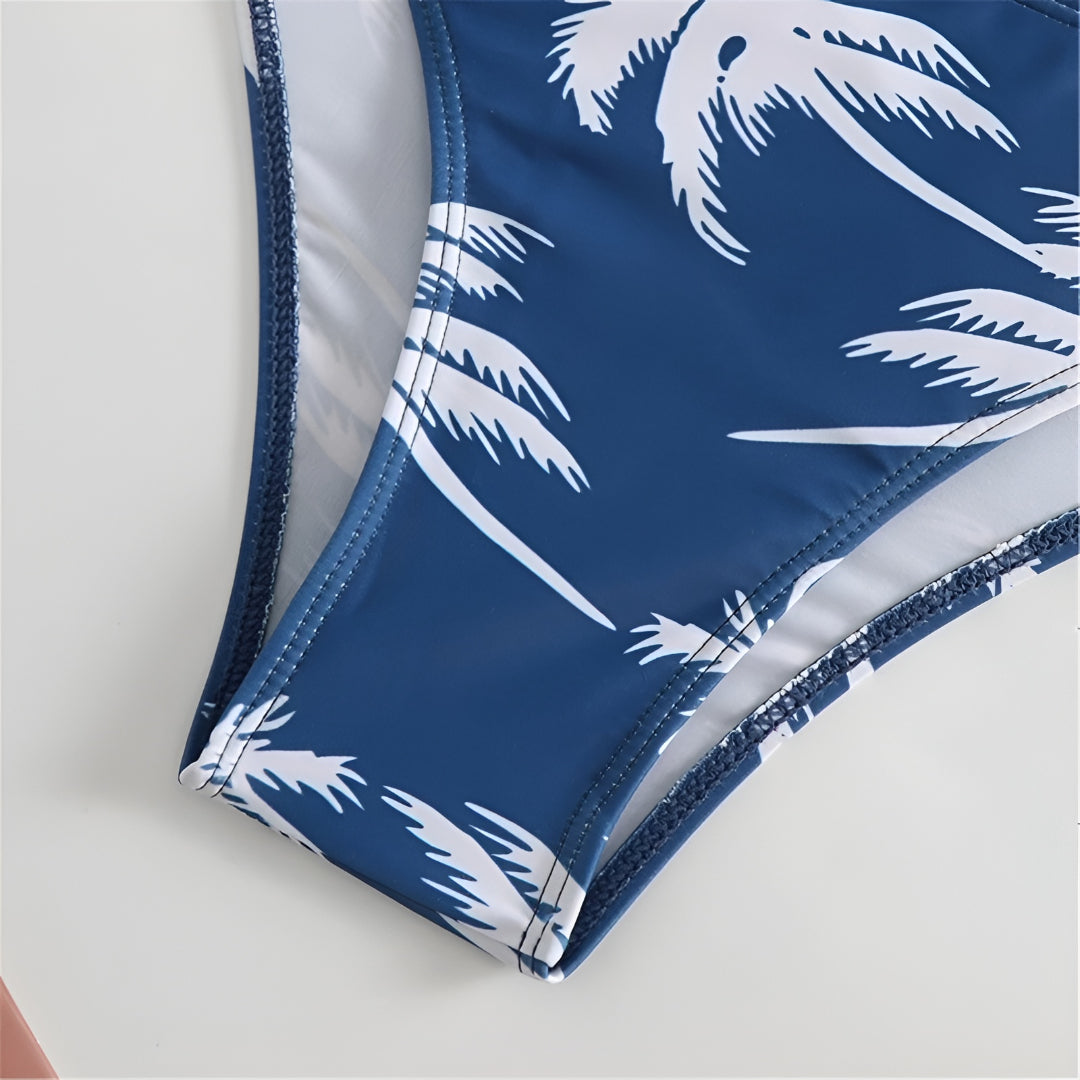 Women's Halter Tankini Swimsuit Two Piece Beach Swimwear