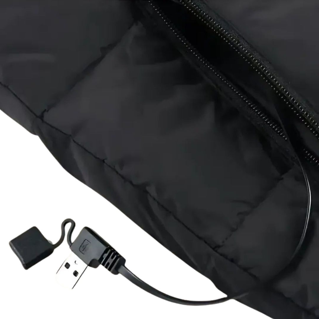 Women’s Heated Gilet Lightweight USB Powered Vest Adjustable Heat Settings