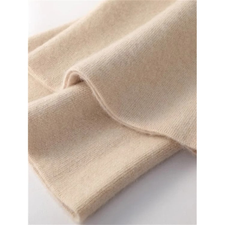 Women's High Waisted Wide Leg Knit Pants with Soft Fabric and Pockets