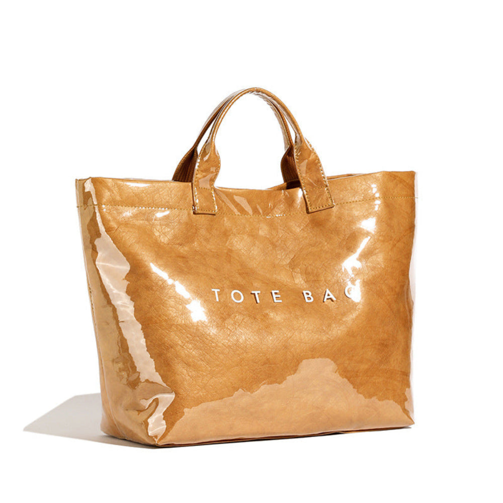 Women's Large Printed Shopper Tote Bag
