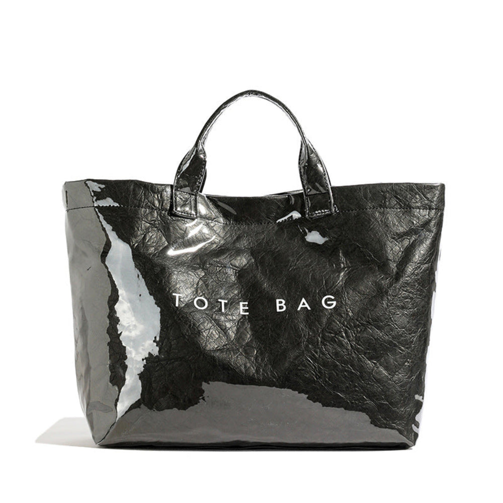Women's Large Printed Shopper Tote Bag