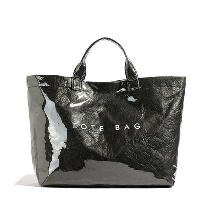 Women's Large Printed Shopper Tote Bag
