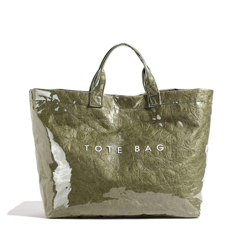 Women's Large Printed Shopper Tote Bag