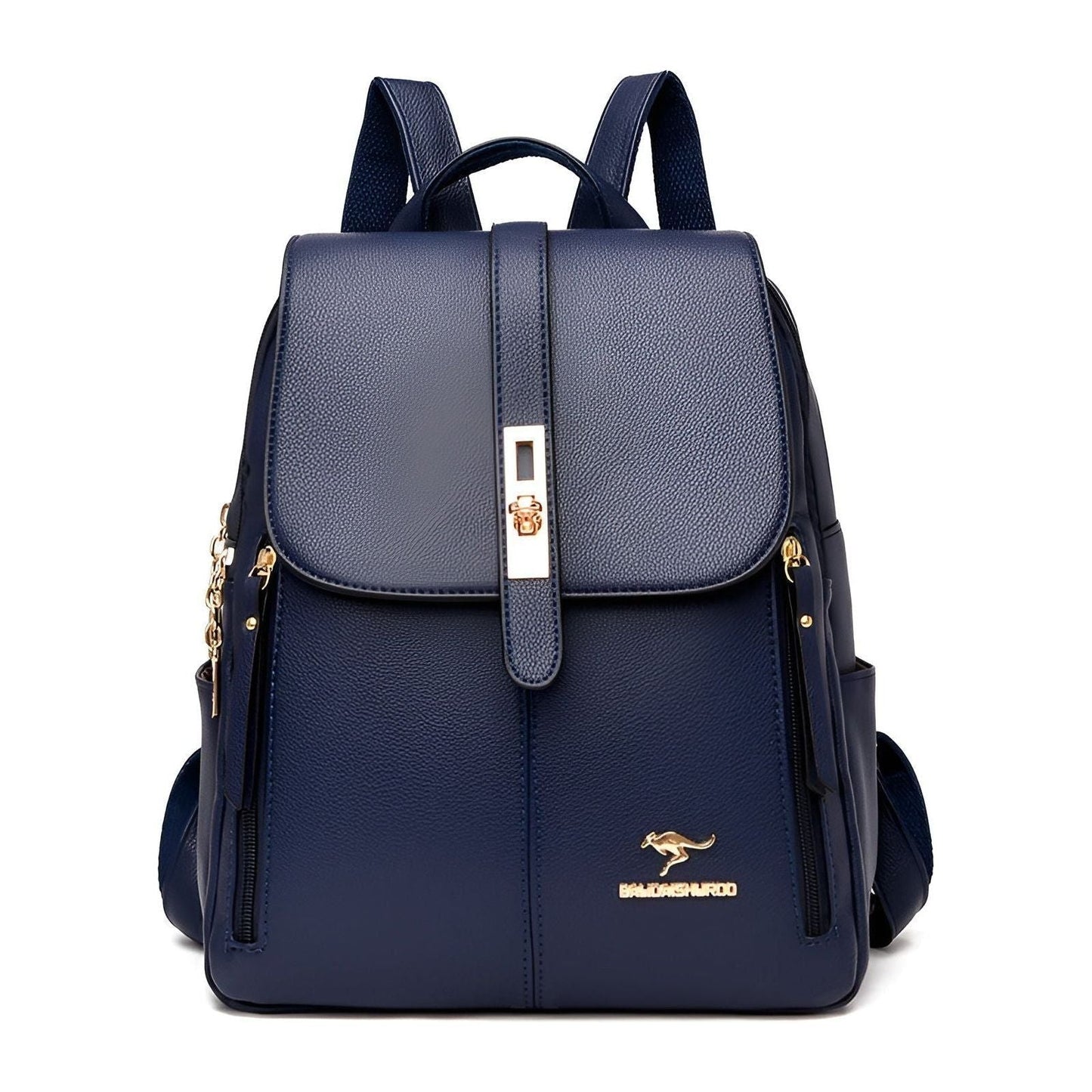 Women's Luxury Leather Backpack Elegant Everyday Office Carry