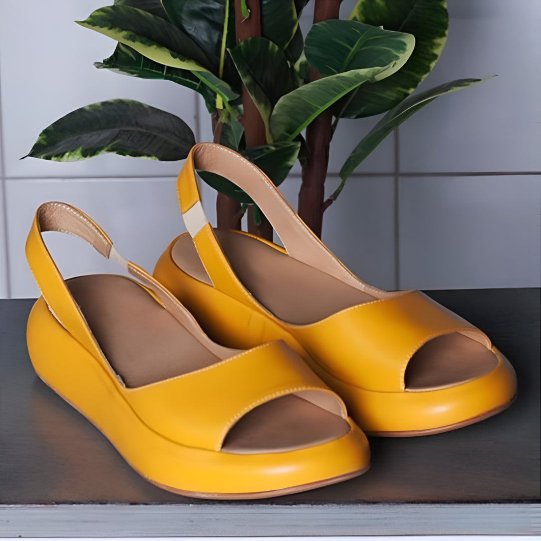 Women's Open Toe Slingback Sandals Casual Walking Shoes