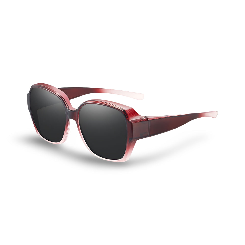 Women's Polarized Fit Over Sunglasses UV380 Outdoor Shades