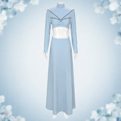 Women's Princess Costume Dress With Matching Cape