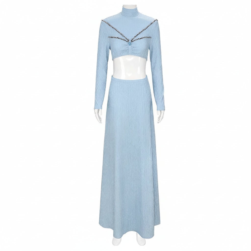 Women's Princess Costume Dress With Matching Cape