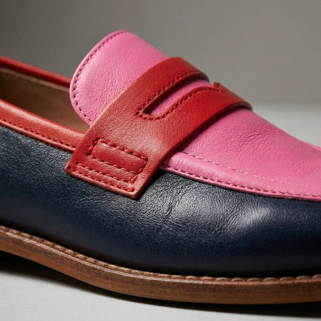 Women's Round Toe Slip On Loafers Casual Everyday Shoes