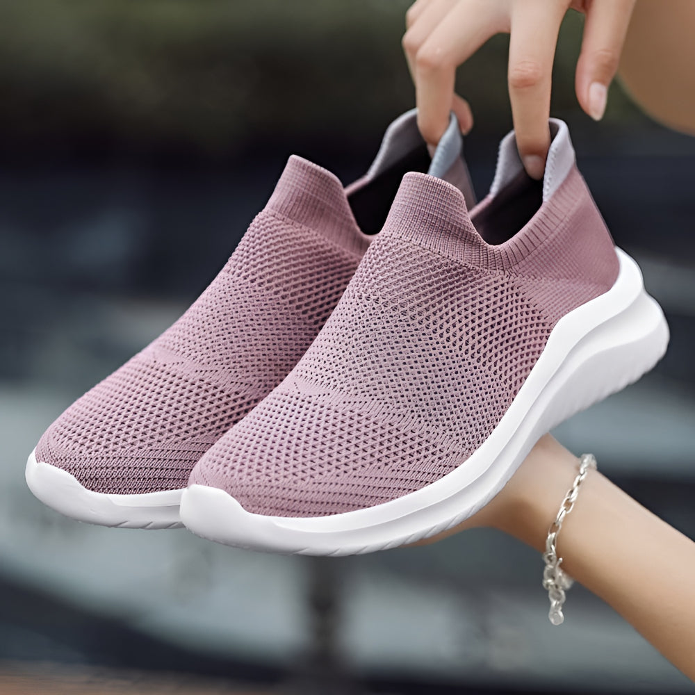 Women's Slip On Walking Sneakers Casual Everyday Shoes