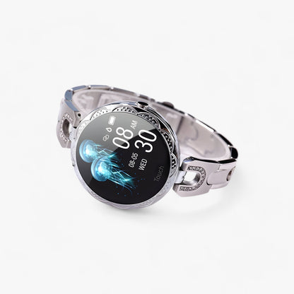 Womens Smartwatch Fitness Tracker Waterproof Elegant Health Monitor