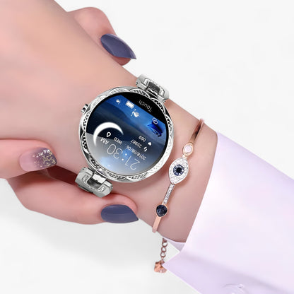 Womens Smartwatch Fitness Tracker Waterproof Elegant Health Monitor