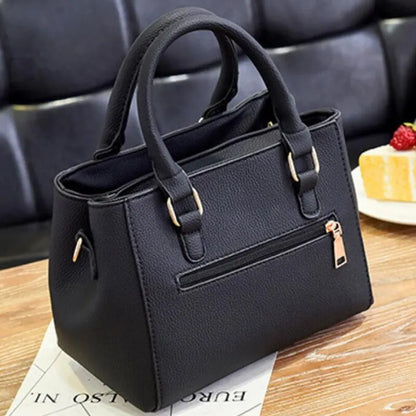 Women’s Tassel Handbag Stylish PU Leather Shoulder Bag with Spacious Design