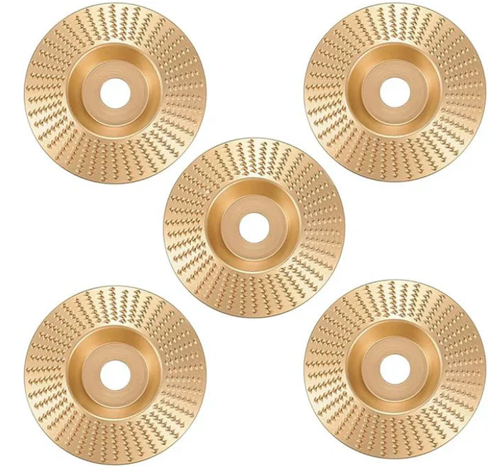 Wood Carving Grinding Disc Angle Grinder Wood Shaping Polishing Wheel for Woodworking